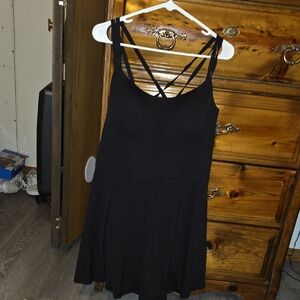 Aerie Black Strappy Top